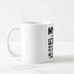 Mein Hund ist mein Therapeut Becher Lustiger Hun Kaffeetasse