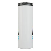 Mein Hund ist mein Valentine Thermosbecher (Rückseite)