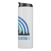 Mein Hund ist mein Valentine Thermosbecher (Nach rechts gedreht)