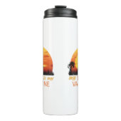 Mein Hund ist mein Valentine Thermosbecher (Vorderseite)