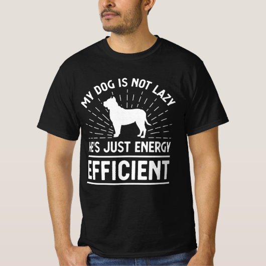 Mein Hund ist nicht schlecht, er ist nur energieef T-Shirt (Vorderseite)