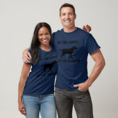 Mein Hund jagt besser als ich T-Shirt (Unisex)