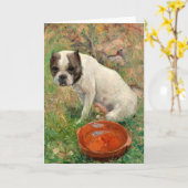 Mein Hund | Karl Georg Arsenius Karte (Gelbe Blume)