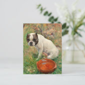 Mein Hund | Karl Georg Arsenius Postkarte (Stehend Vorderseite)