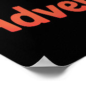 Mein Hund mein Adventure Buddy Poster (Ecke)