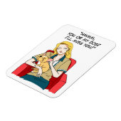 Mein Hund oder du? Magnet (Linke Seite)