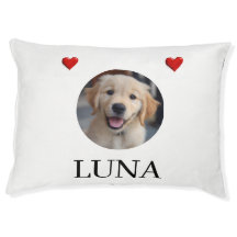 Mein Hund personalisiertes Foto & Name Hundebett