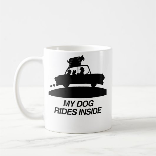 Mein Hund reitet inside.png Kaffeetasse (Links)