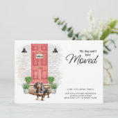 Mein Hund und ich haben Dackel bewegt Ankündigung (Stehend Vorderseite)