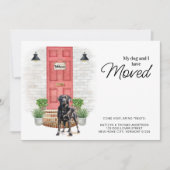 Mein Hund und ich haben das Schwarze Labrador bewe Ankündigung (Vorderseite)