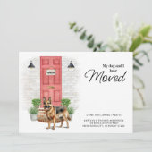 Mein Hund und ich haben den deutschen Hirten beweg Ankündigung (Stehend Vorderseite)