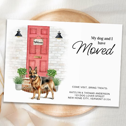 Mein Hund und ich haben den deutschen Hirten beweg Ankündigung