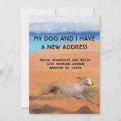 Mein Hund und ich haben die Ankündigung verschoben (Vorderseite)