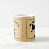 Mein Hund und ich Liebe Agility McNab Kaffeetasse (Mittel)