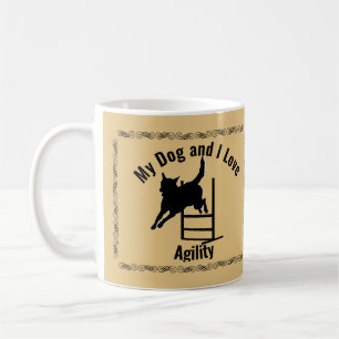 Mein Hund und ich Liebe Agility McNab Kaffeetasse