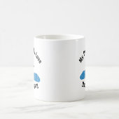 Mein Hund und ich Liebe Dock Jumping Aussie Kaffeetasse (Mittel)