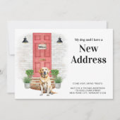 Mein Hund und ich neue Adresse Yellow Labrador Mov Ankündigung (Vorderseite)