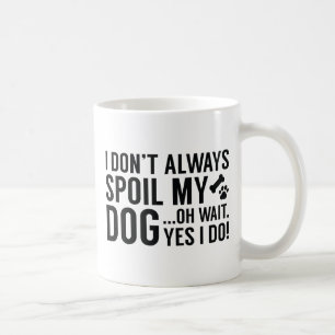 Mein Hund verwischen Kaffeetasse