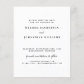 Mein Hund wird geheiratet und speichert die Datums (Rückseite)