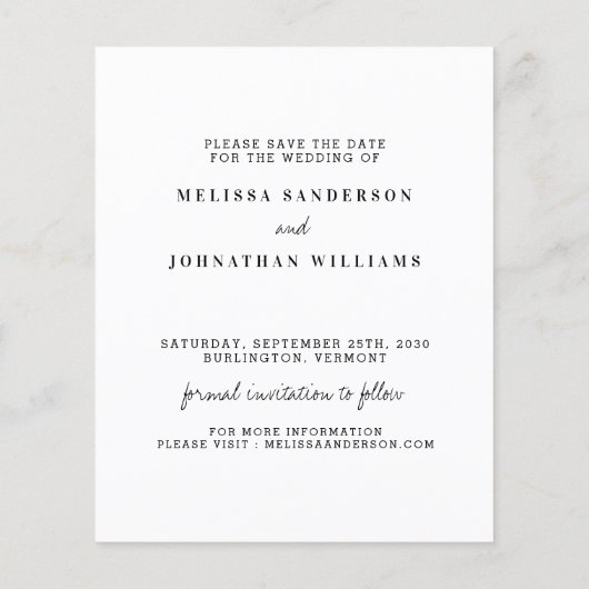 Mein Hund wird geheiratet und speichert die Datums (Rückseite)