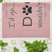 Mein Hund würde es Küchentuch nicht zulassen (Gefaltet)