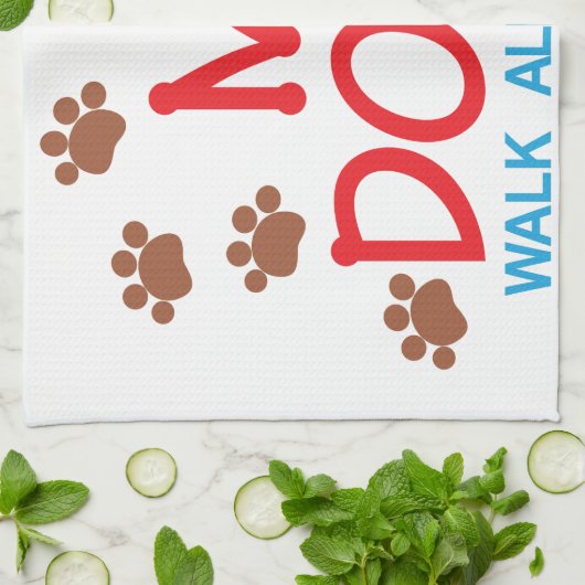 Mein Hundeweg Handtuch (Gefaltet)