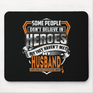 Mein Husband kämpft gegen meine Leukämie-Bewusstse Mousepad