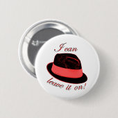 Mein Hut Button (Vorne & Hinten)