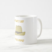 Mein Hut ist außer Fedora Kaffeetasse (VorderseiteRechts)