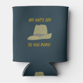 Mein Hut kann sich von Fedora abkühlen Dosenkühler (Vorderseite)