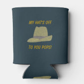 Mein Hut kann sich von Fedora abkühlen Dosenkühler (Rückseite)