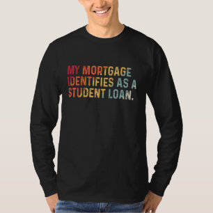 Mein Hypothekenkredit identifiziert sich als Vinta T-Shirt