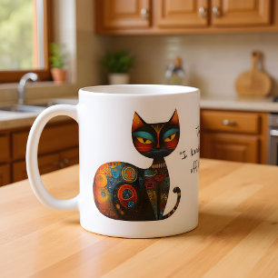 Mein "Ich habe etwas vom Tisch gestoßen" Gesicht L Kaffeetasse