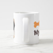 Mein idealer Begleiter - Design der Liebe für Welp Jumbo-Tasse (Rückseite)