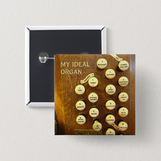 Mein idealer Organknopf Button (Vorne & Hinten)