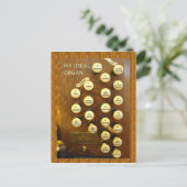 Mein ideales Orgelpostkarte Postkarte (Stehend Vorderseite)