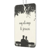 Mein immer und für immer romantisches B&W-Foto Autolufterfrischer (Links)