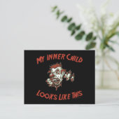 Mein Innenkind Postkarte (Stehend Vorderseite)