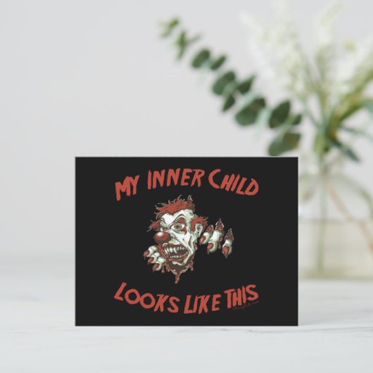 Mein Innenkind Postkarte (Stehend Vorderseite)