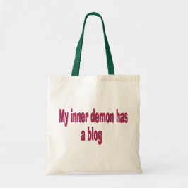 Mein innerer Dämon hat einen Blog Tragetasche
