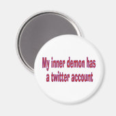 Mein innerer Dämon Magnet (Vorderseite/Rückseite)