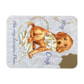 Mein irischer Setter Ate My Lessingplan Magnet (Horizontal)