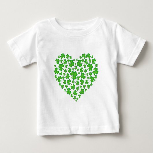 Mein irisches Herz Baby T-shirt (Vorderseite)