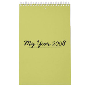 Mein Jahr 2008 Kalender
