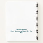 Mein Jahr Meine Regeln Power Xmas Jahr der Maßgesc Notizblock (Rückseite)