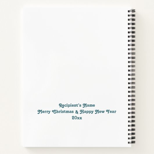 Mein Jahr Meine Regeln Power Xmas Jahr der Maßgesc Notizblock (Rückseite)