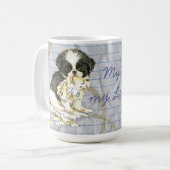 Mein japanischer Chin Ate my Lessingplan Kaffeetasse (Vorderseite Links)