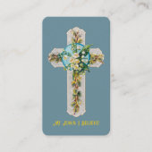 Mein Jesus ich glaube an die spirituelle Kommunion Begleitkarte (Vorderseite)