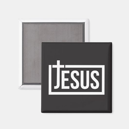 Mein Jesus Magnet (Vorderseite/Rückseite)