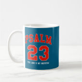 Mein Jesus Psalm 23 Herr Hirte Kaffeetasse (Links)